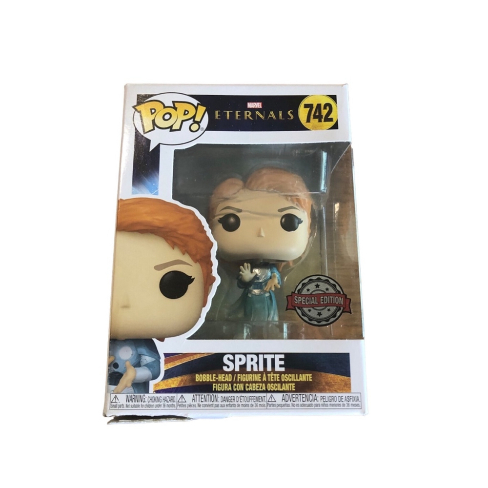 Funko Pop Marvel Eternals Sprite Figure Blue Red One Size